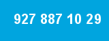 927 887 10 29 927 887 10 29